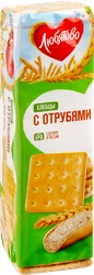 Хлебцы ЛЮБЯТОВО с отрубями, 185г