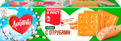 Изображение товара Хлебцы ЛЮБЯТОВО с отрубями, 185г