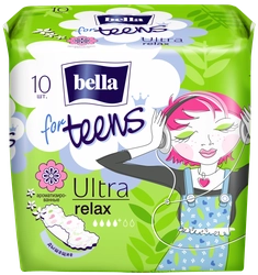 Прокладки гигиенические BELLA Ultra Relax Deo супертонкие, впитывающие, 10шт
