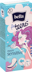 Прокладки ежедневные BELLA For teens Sensitive ультратонкие, 20шт