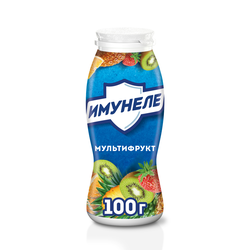 Напиток кисломолочный ИМУНЕЛЕ Мультифрукт 1,2%, без змж, 100г