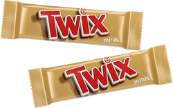 Конфеты TWIX Minis с печеньем и карамелью, покрытые молочным шоколадом, 184г