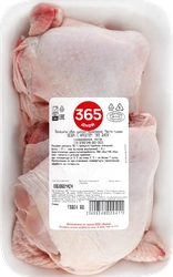 Бедро куриное 365 ДНЕЙ на кости, весовое