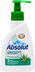 Жидкое мыло ABSOLUT Антибактериальное с экстрактом алоэ, 250мл