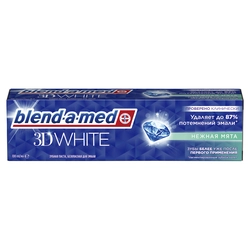 Зубная паста BLEND-A-MED 3D White Нежная мята, 100мл