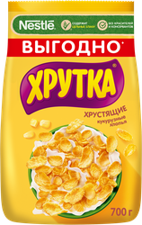 Изображение товара Хлопья кукурузные NESTLE Хрутка, хрустящие обогащенные кальцием, 700г