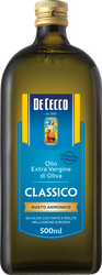 Масло оливковое DE CECCO Classico нерафинированное, 500мл