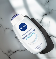 Гель-уход для душа NIVEA Увлажнение и забота, для всей семьи, увлажняющий, 750мл