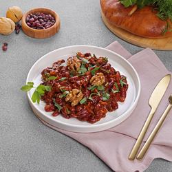 Лобио из красной фасоли с грецким орехом, весовое
