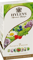 Чай травяной HYLEYS Гармония Природы Семь вкусов ассорти, 25пак
