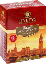 Чай черный HYLEYS Английский Аристократический байховый листовой, 500г