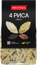 Изображение товара Смесь риса BRAVOLLI! 4 риса, 350г
