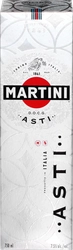 Вино игристое MARTINI Asti Мартини Асти белое сладкое, п/у, 0.75л