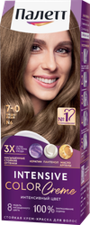 Изображение товара Крем-краска для волос ПАЛЕТТ 7–0 Средне-русый, 110мл