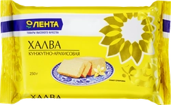 Халва ЛЕНТА Кунжутно-арахисовая, 250г