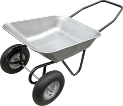 Тачка садовая GIARDINO CLUB 120кг 65л 2 колеса, Арт. WB4512A/WB5204d