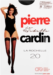 Чулки женские PIERRE CARDIN La Rocheille 20 den nero 4
