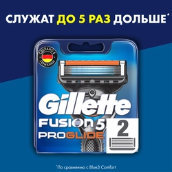 Кассеты сменные для бритья GILLETTE Fusion5 ProGlide, 2шт