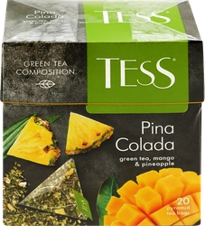 Чай зеленый TESS Pina Coladа, 20пир