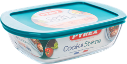 Изображение товара Форма для запекания PYREX Cook&Store с крышкой 23х15х6,5см