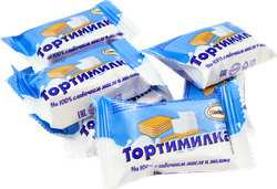Конфеты АККОНД Тортимилка вафельные, весовые