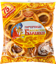 Баранки ВОЛЖСКИЙ ПЕКАРЬ Волжские горчичные, 350г