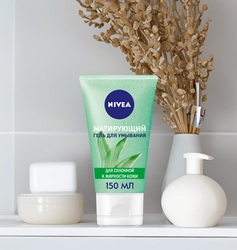 Гель для умывания NIVEA Матирующий для склонной к жирности кожи, 150мл