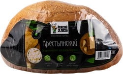 Хлеб ржано-пшеничный подовый РИЖСКИЙ ХЛЕБ Крестьянский, бездрожжевой, 300г