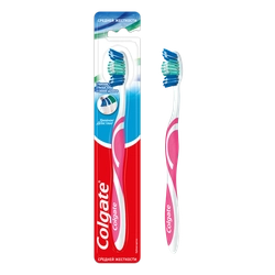 Зубная щетка COLGATE Тройное действие многофункциональная, средней жесткости