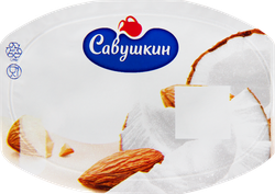 Творожок САВУШКИН Кокос, миндаль 3,5%, без змж, 120г