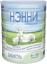 Изображение товара Смесь НЭННИ на основе козьего молока, с 0 месяцев, 400г