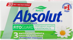 Туалетное мыло ABSOLUT Nature Ромашка антибактериальное, 90г
