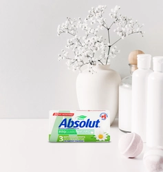 Туалетное мыло ABSOLUT Nature Ромашка антибактериальное, 90г