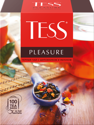 Изображение товара Чай черный TESS Pleasure с добавками, 100пак