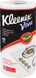 Салфетки нетканные KLEENEX Viva универсальные в рулоне