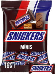 Изображение товара Конфеты SNICKERS Minis с арахисом, карамелью и нугой, 180г