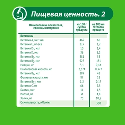 Смесь молочная МАЛЫШ ИСТРИНСКИЙ 2, с 6 месяцев, 350г