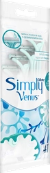 Бритва одноразовая женская GILLETTE Venus Simply 2, 4шт