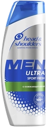 Шампунь для волос мужской HEAD&SHOULDERS Men Ultra Sports Fresh против перхоти, 400мл