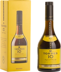 Бренди TORRES Gran Reserva 10, 38%, п/у, 0.7л