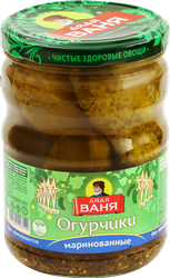 Огурчики маринованные ДЯДЯ ВАНЯ, 950г