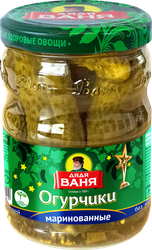 Огурчики маринованные ДЯДЯ ВАНЯ, 950г