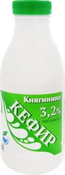 Кефир КНЯГИНИНО 3,2%, без змж, 430г