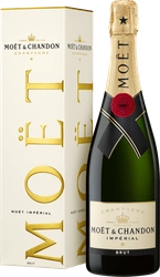 Вино игристое MOET & CHANDON Шампань Империаль выдержанное белое брют, п/у, 0.75л