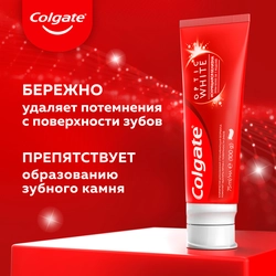 Зубная паста COLGATE Optic White Искрящаяся мята отбеливающая, 75мл