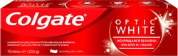 Зубная паста COLGATE Optic White Искрящаяся мята отбеливающая, 75мл