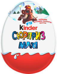 Изображение товара Яйцо шоколадное KINDER СЮРПРИЗ UOVO MAXI с игрушкой, 107г