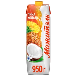 Напиток сывороточно-молочный МАЖИТЕЛЬ Пина Колада, без змж, 950г