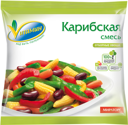 Смесь овощная МИРАТОРГ Vитамин Карибская, 400г