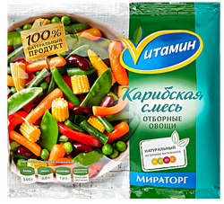Смесь овощная МИРАТОРГ Vитамин Карибская, 400г